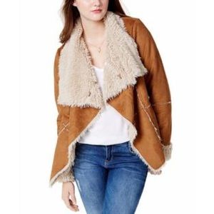 American Rag Sherpa Suede Jacket